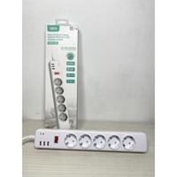 Gambar Ges Surge Protector GM5U-NR GM5UNR 5 Outlets 230V Colokan Anti Petir 5 Sockets 3 USB Output 2M Kabel Garansi 2 Tahun dari DYNAMIX IT Kota Surabaya 2 Tokopedia