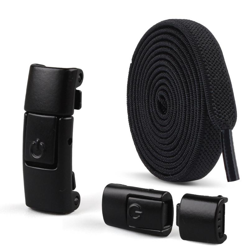Product Introduction of Lazy Shoelace Buckle Men's and Women's Tie-Free Elastic Black and White Air Force No. 1 Tighten Rope Lace-Free Lock 14