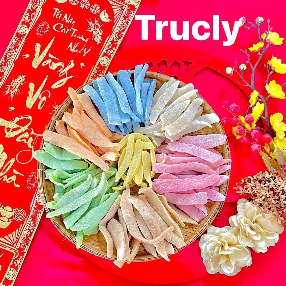 Mứt Dừa Non Miếng Mix Vị 500g( 2 hoặc 3 vị)