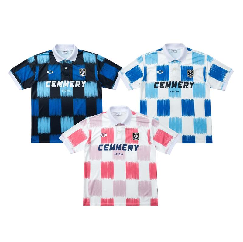 Áo Thun CEMMERY Local Brand Chính Hãng Ball Polo tay ngắn phong cách thể thao 3 Màu