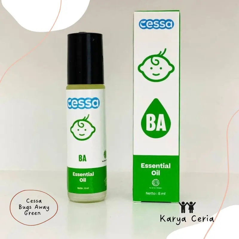 Cessa Hijau Bugs Away - Essential Oil Menjaga Bayi Balita dari Gigitan Nyamuk Green 0