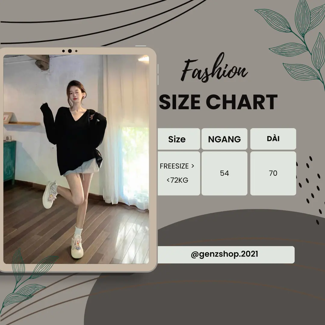 ÁO THUN TAY DÀI CỔ TIM TRƠN FORM RỘNG CHẤT COTTON DỄ PHỐI ĐỒ Nữ Women | BigBuy360 - bigbuy360.vn