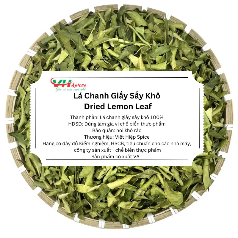 Lá Chanh Giấy Sấy Khô Việt Hiệp