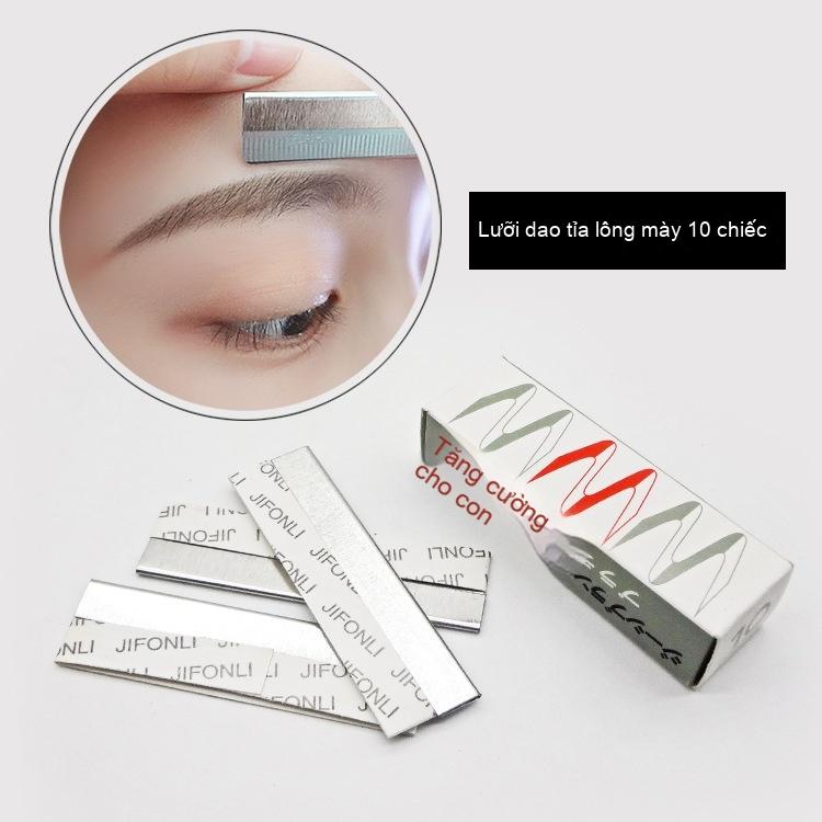 Trang điểm Eyelash Cutting Knife Feather Cutting Blade Thép không gỉ cạo lông…