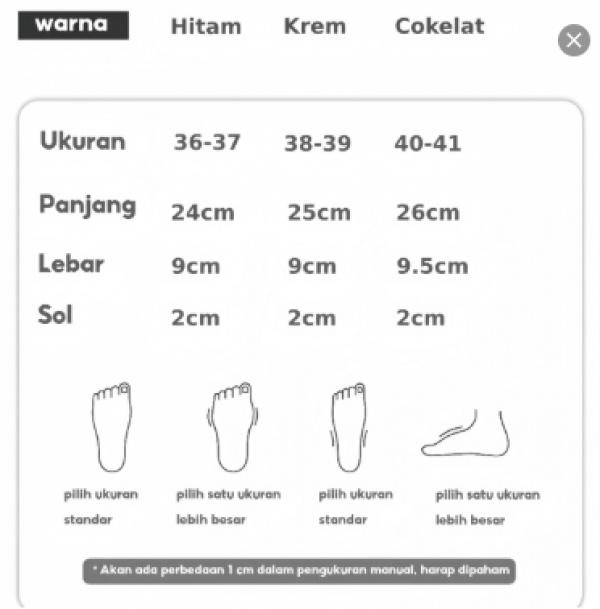 Sandal Wanita Stylish PVC Sol Lembut Anti Selip Ukuran 36-41 Tren Korea Casual Premium Untuk Kegiatan Luar Ruangan