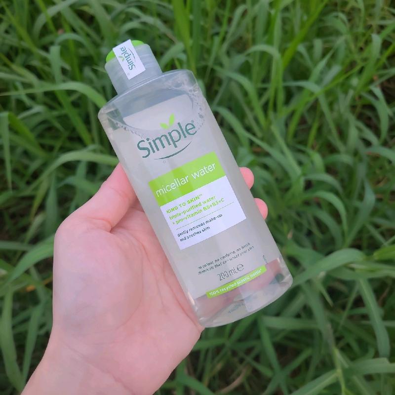 [MẪU MỚI] Nước Tẩy Trang Simple Làm Sạch Trang Điểm 200ml