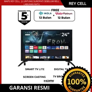 LED POLYTRON 24CV1869 32CV1869 SMART DIGITAL MOLA TV 24 32 INCH GARANSI RESMI