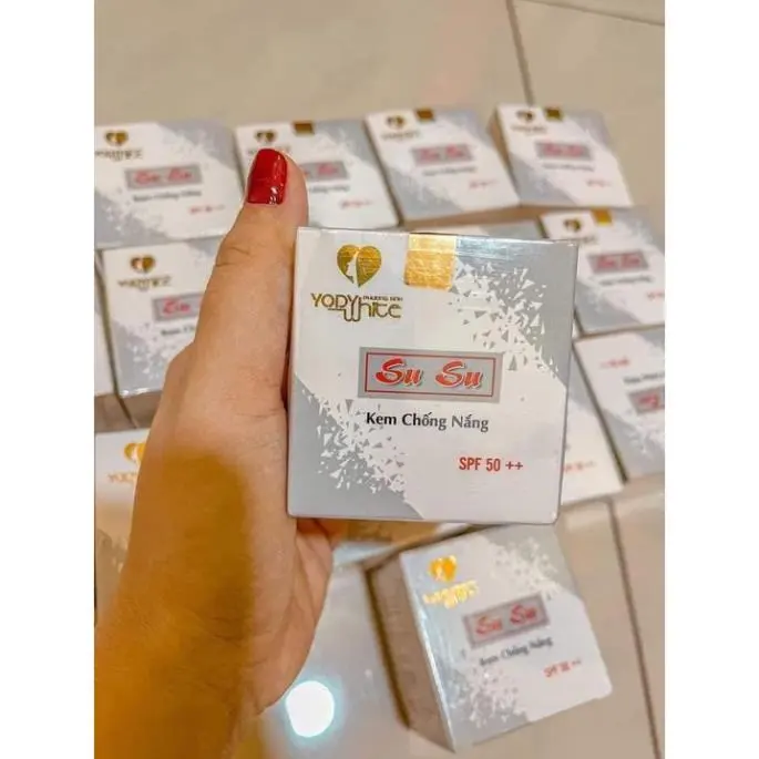 Kem Chống Nắng Susu Dưỡng Trắng Da Phương Anh Yody White 3