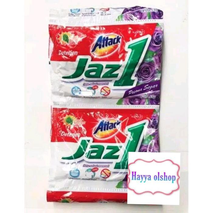 Promo ATTACK JAZZ 1 RENCENG 6Sachet x 45gr Detergen Bubuk - Kab. Bogor ...