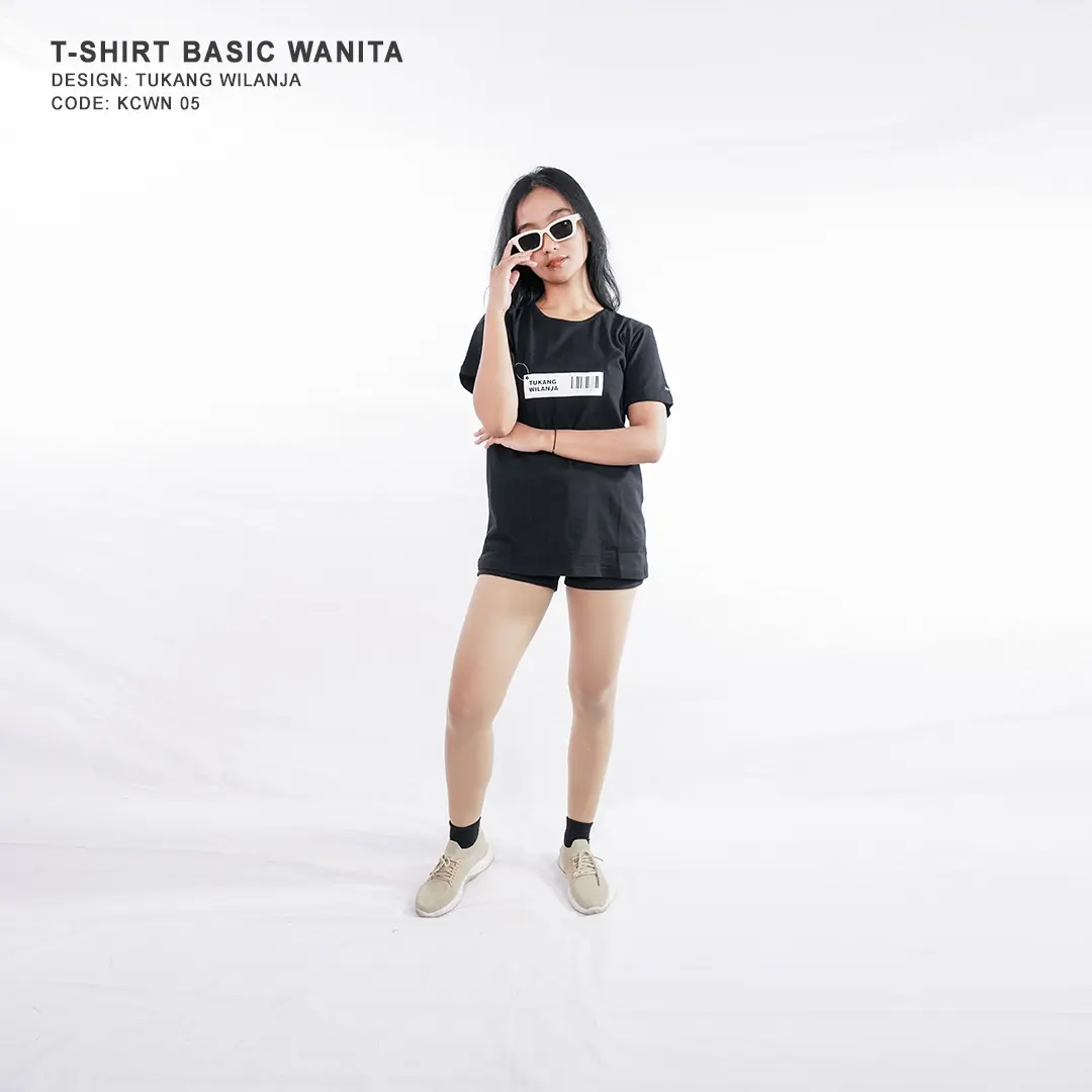 Intalu T-Shirt Basic Wanita Tukang Wilanja | KCWN 005