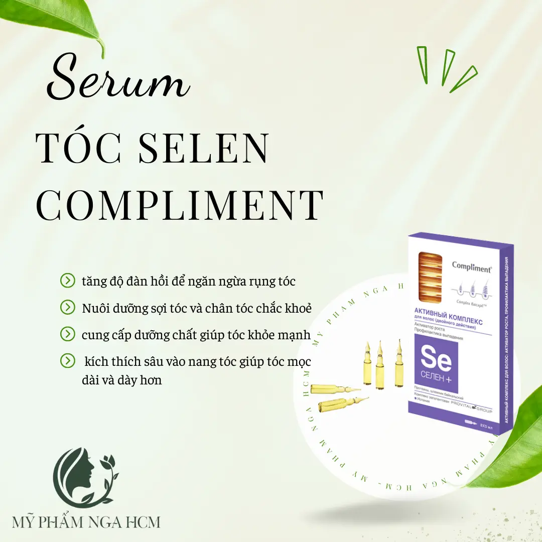 Serum tóc SE Selen Compliment giảm rụng kích mọc tóc