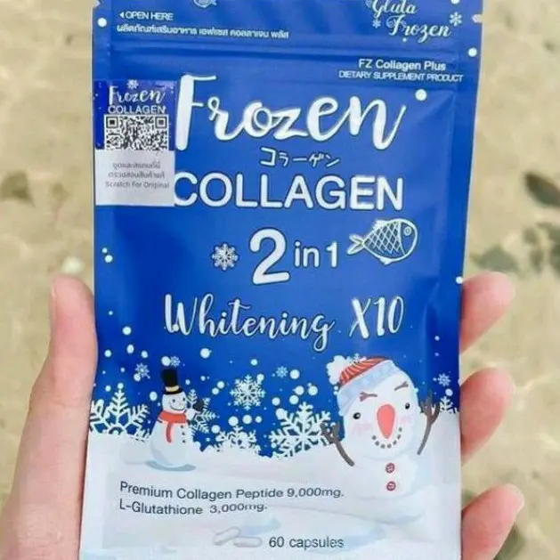 frozen collagen suplement kecantikan pemutih kulit original fish memutihkan 4