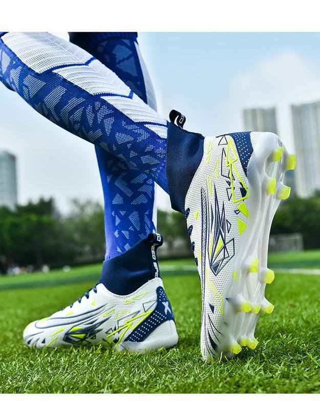 Product Introduction of Ready Stock Spikes Spikes Football Boots High-Top Football Boots Training Shoes Football Boots Outdoor Sports Shoes Training Shoes Outdoor Sports Shoes Grass Football Boots Land/Lawn Training Shoes Five-Player Football Boots Outdoor/In 41