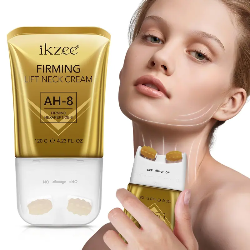 Firming Neck Cream, Neck Lifting Moisturizer, Deep Moisturizing Neck Firming Stick, Neck Care Product for Women & Men, Skincare 3