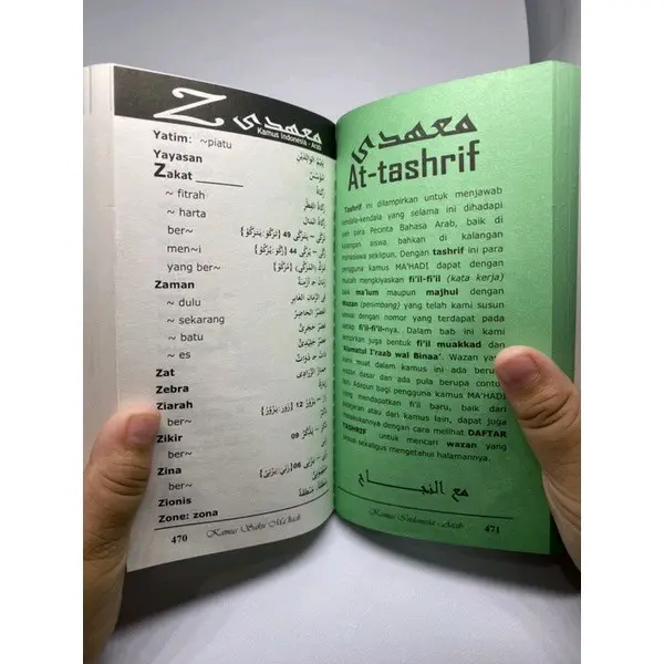 Ma'hadi kamus saku softcover | kamus Mahadi Arab dan inggris edisi revisi 2024 3