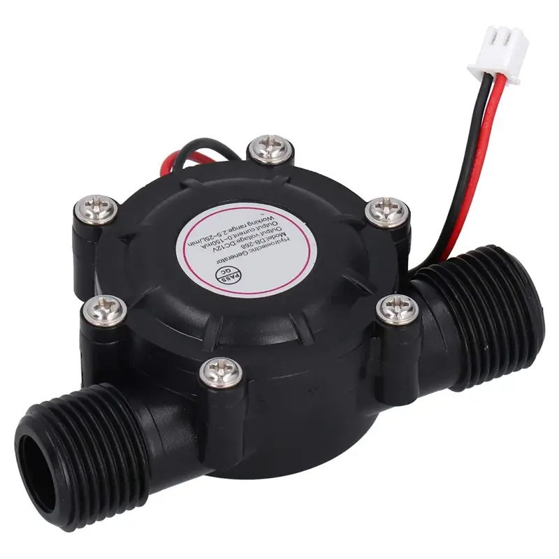 Máy phát điện thủy điện, Kích thước nhỏ, DC 12V, Chạy bằng nước, Bộ sạc thủy lực