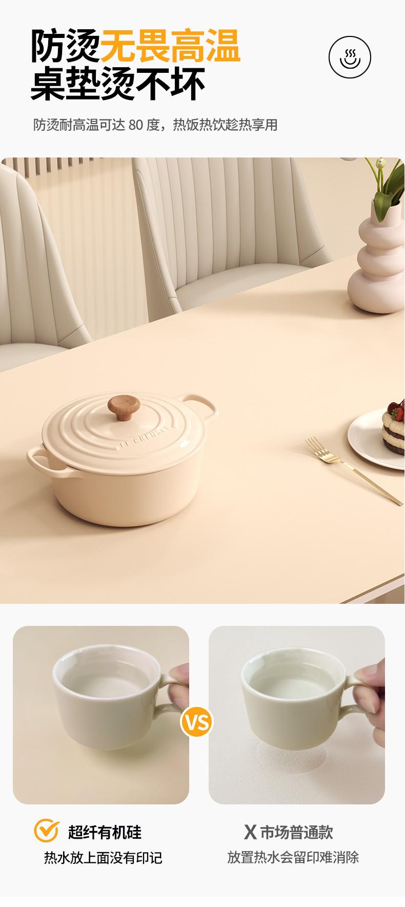 Product Introduction of Đệm Bàn Ăn Bằng Silicon, Chống Thấm Nước Và Chống Dầu, Khăn Trải Bàn Ăn, Giá Cả Phải Chăng, Sang Trọng, Cao Cấp, Thích Hợp Cho Bàn Trà, Chống Bỏng, Cách Nhiệt, Đệm Bảo Vệ Để Bàn 9