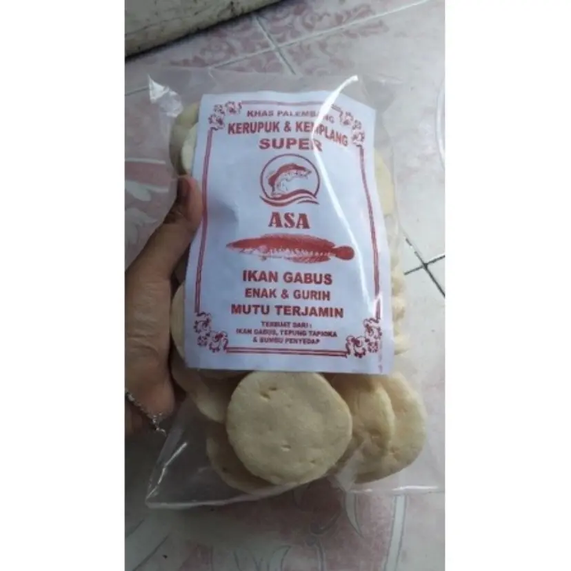 KERUPUK KEMPLANG IKAN GABUS PALEMBANG