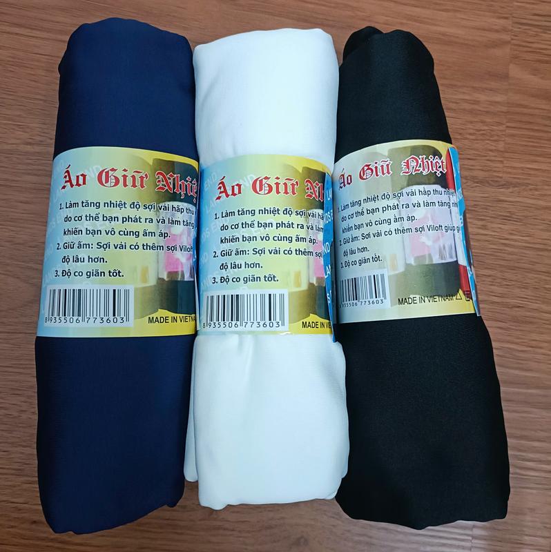 Combo 3 Áo giữ nhiệt NỮ cổ 3 phân lót nỉ mềm ấm Freesize dưới 60kg - Women, Chun 6