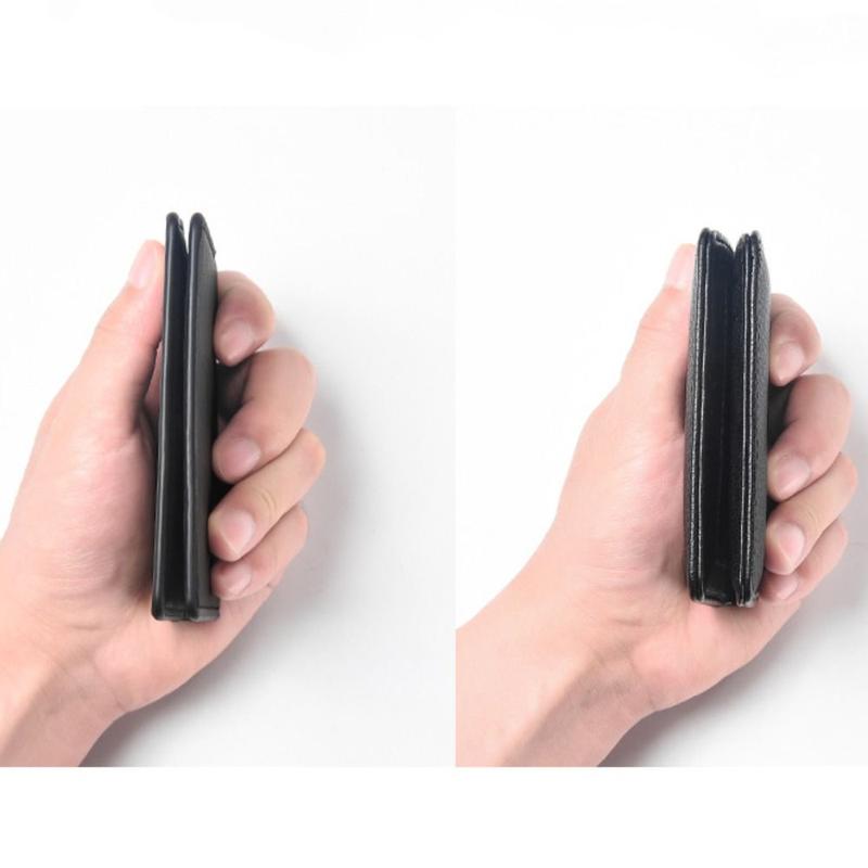 Product Introduction of Casual Korean Style Retro Card Bag Solid Color Wallet Mini Wallet PU Multiple Card Slots Business Card Holder Women 12