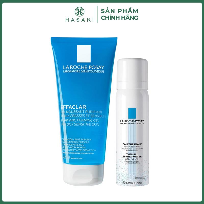 Bộ Đôi La Roche Posay Làm Sạch & Làm Dịu Cho Da Dầu Mụn | HASAKI BEAUTY