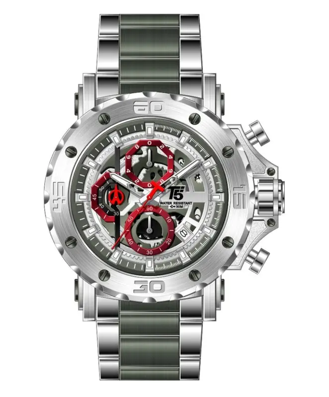 TimelessCorp - Jam Tangan Pria Cowok T5 H 3723G Analog Original 3