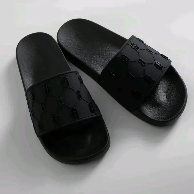 Dép quai ngang slipper The Bad God Tartaros đen fullbox X03 Black 2024 1