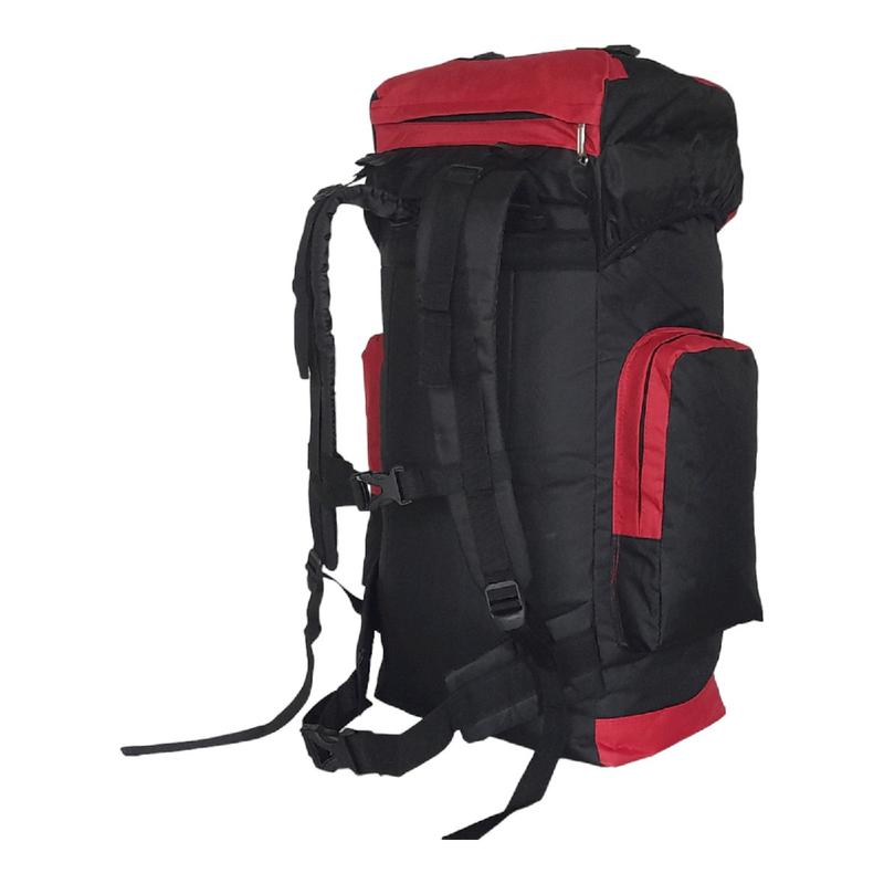 Tas keril 60L tas gunung besar tas gunung murah tas gunung pria dan wanita Olahraga Ransel mendaki tas olahraga 3