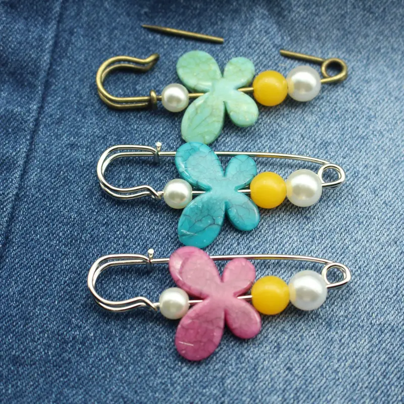 Ghim Cài Áo Cài Áo, Cỡ Lớn, Thời Trang, Phong Cách Cổ Điển Thích Hợp Cho Áo Len, Khăn Quàng Cổ Và Cardigan, Phụ Kiện Tự Làm, Được Làm Bằng Resin Và Acrylic Nhiều Màu Sắc 1