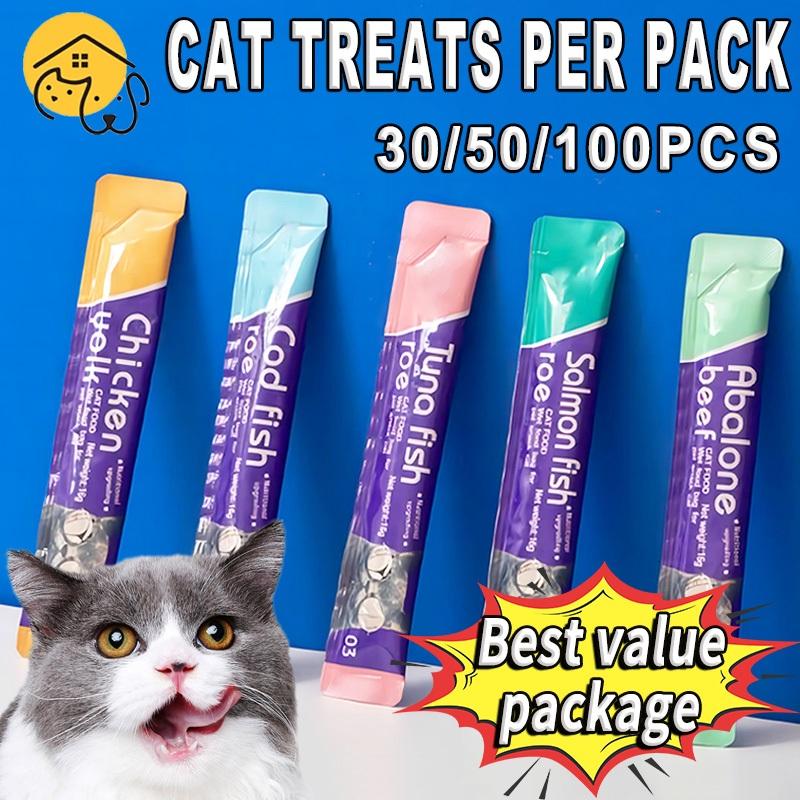 100PCS 50PCS 30PCS 20PCS Cat Treats Per Pack Cat Snack Pet Kitten 100pcs-50pcs-30pcs-20pcs-cat-treats-per-pack-cat-snack-pet-kitten