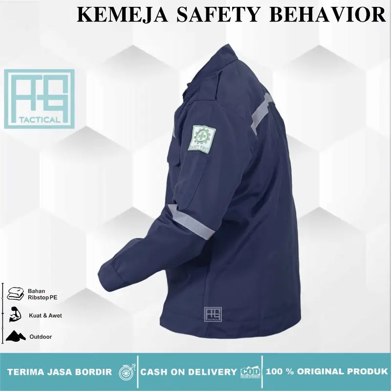 Kemeja Safety Lengan Panjang / Kemeja Kerja Wearpack / Wearpack Katelpak Scottlight 3