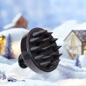 Cepillo de masaje para el cuero cabelludo de silicona, Cepillo de masaje para la cabeza de silicona cómodo, Masajeador de cabeza y cuero cabelludo, Herramienta de cuidado del cabello para el hogar y el salón