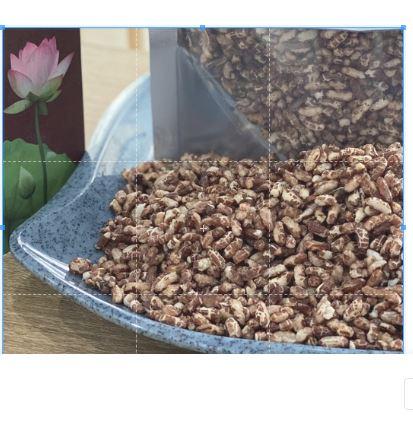  CỐM GẠO LỨT RANG MUỐI   200gr  - Gạo Lứt Rang Củi - Không chiên 