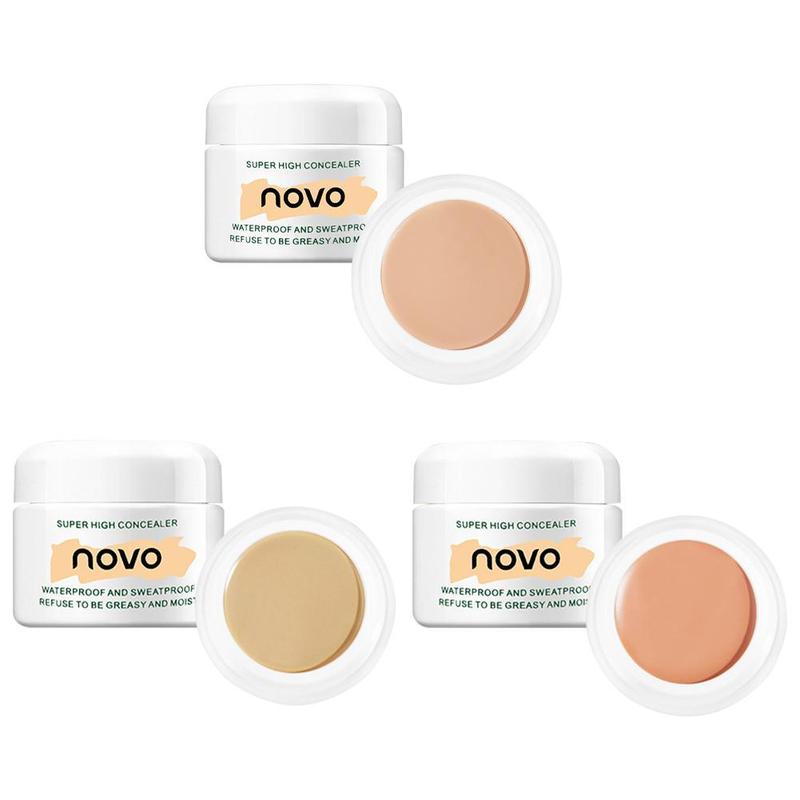 Product Introduction of NOVO Concealer Palette Flawless Concealer Long-lasting Control Acne Tattoo Cover Oil Dark B9I8 31