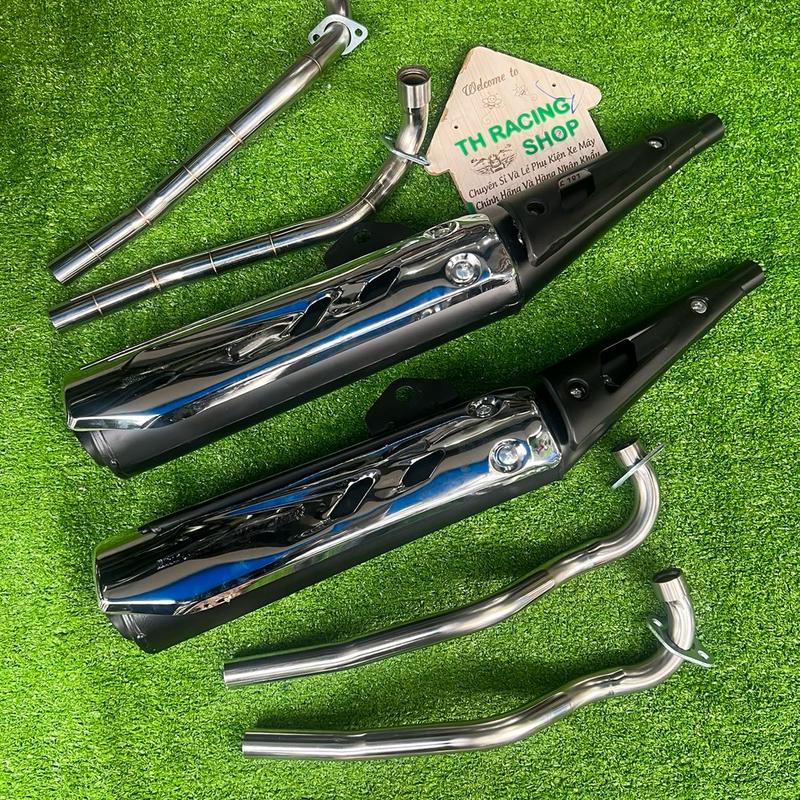 Pô Exciter 2010 Đích NHỎ MÓC Ấm Kèm Cổ Inox Gắn Cho Sirius, Taurus, Jupiter Exciter Và Các Dòng xe Wave Dream - Phụ Kiện, Phụ Tùng