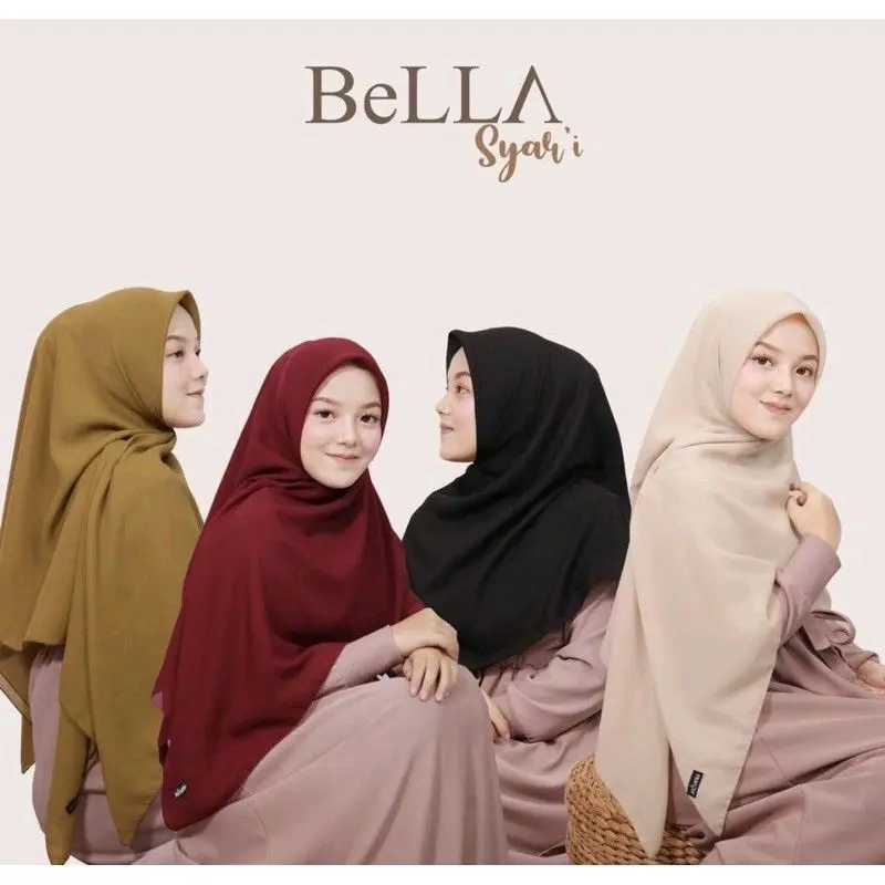 Bella syar'i jumbo ukuran 130*130 cm