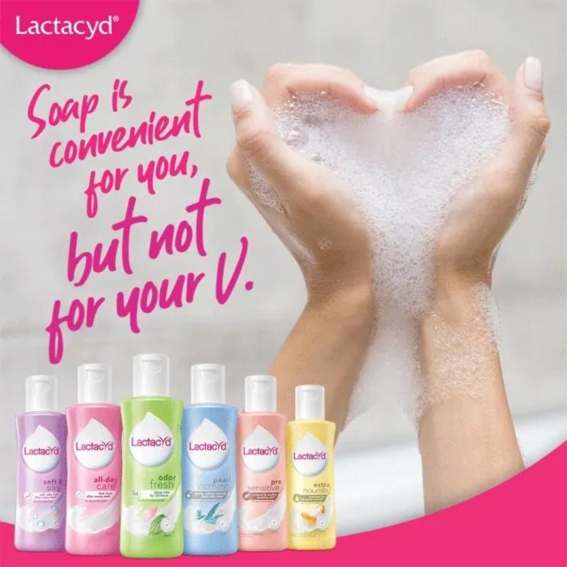 Dung Dịch Vệ Sinh Phụ Nữ Lactacyd Cân Bằng Độ pH, Ngăn Mùi 24H 5