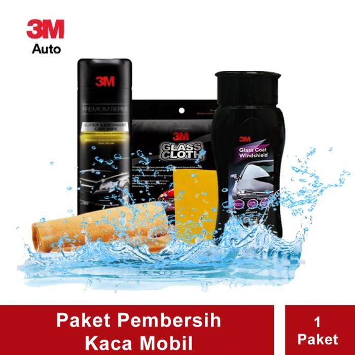 Gambar 3M Paket Perawatan Pembersih Kaca Mobil - Windshield, 37804, Car Wipe dari 3M Automotive Kab. Bekasi Tokopedia