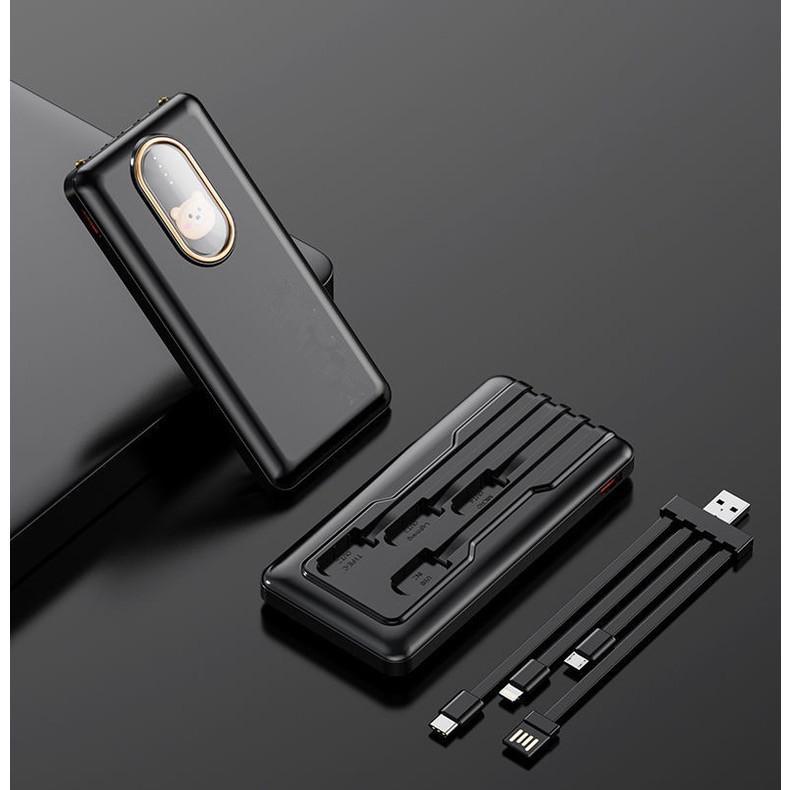 Pin dự phòng, Dung lượng 30000mAh, Chính hãng 100%, Sạc nhanh 18WPD, Sạc 22,5W, Cầm Tay, Dung Lượng Lớn, Pin dự phòng 1