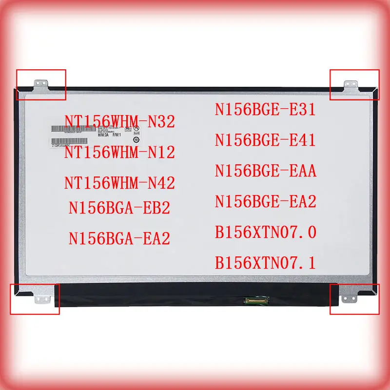 Laptop keyboard replacement for15.6-inch 30-battery 1366*768 nt156whm-n32 nt156whm-n12 nt156whm-n42 n156bga-bb2 n156bge-e2 n156bge-e31 n156bge-e41 n156bge-eaa n156bge-ea2 b156xtn07.1 30 LCD LEDs