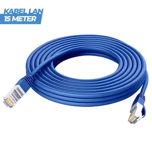 Kabel LAN 15 Meter CAT5 Kabel UTP Pabrikan Multifungsi - 15M Biru