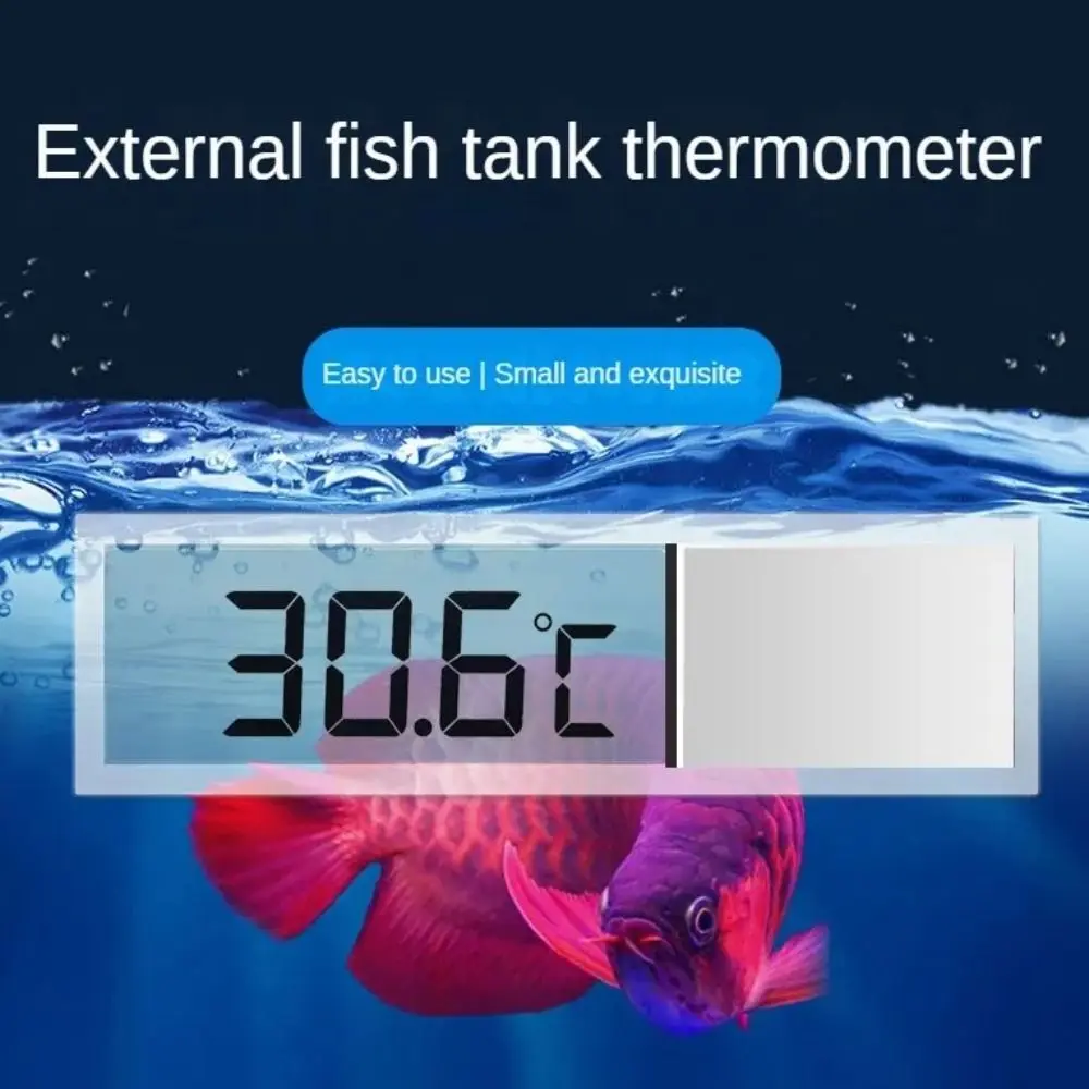 New Digital Measurement Electronic Water Temperature Gauge Aquarium Mini Temp Control Accessories Portable Fish Tank Thermometer