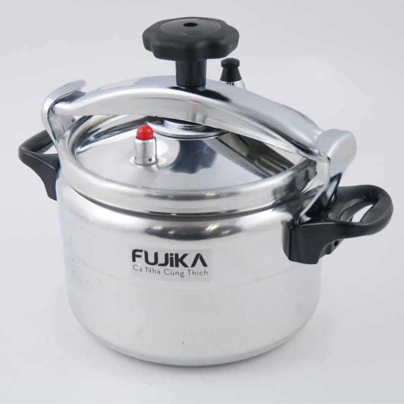 Nồi áp suất Fujika / Trường Thọ 4 lít / 5 lít / 7 lít đun ga đáy từ, màu ngẫu nhiên, dùng được mọi loại bếp - Hàng chính hãng