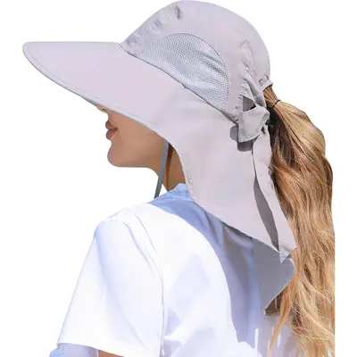 Beach Hat For Women 2025 Womens Sun Hat UV Protection Wide Brim