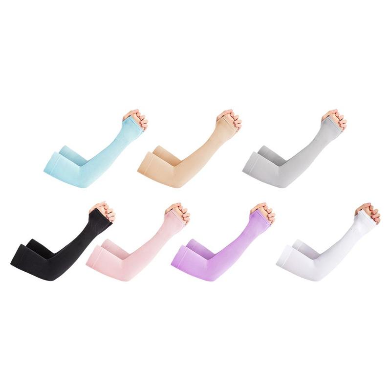 Product Introduction of Unisex Summer Arm Sleeves Sun UV Protection Breathable Cooling Arm Covers For Outdoor Cycling Running Mountaineering Arm Protection 20