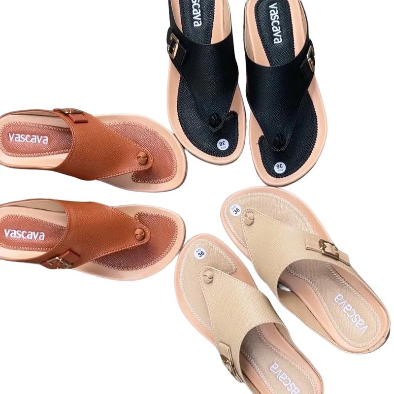 Dép Kẹp Quai Thắt Ú Mặt Trên Full Thêu Mềm Êm Chất Liệu Đế TPR Cao 2cm Món Quà tặng Mẹ Rất Ý Nghĩa DéP Nữ GiàY Sandal Cao Su