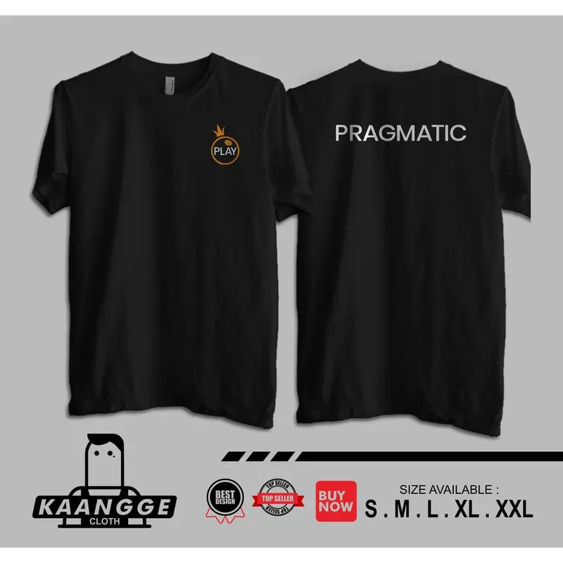 Kaos Pragmatic Play Logo Db Baju Distro 0