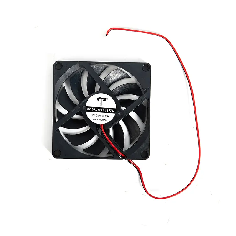 Quạt Làm Mát Không Chổi Than 8010, 5V, 12V, 24V, 2 Chân, 80X80X10Mm, Tản Nhiệt 3