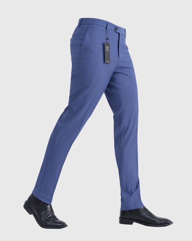  Quần Âu Nam Ôm Nhẹ Màu Xanh Dương form Slimfit - Q11 