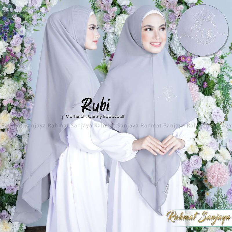 Product Introduction of KHIMAR CERUTY BABY DOLL/KHIMAR 2LAYER/KERUDUNG JUMBO MURAH Panjang Muslim Syari 1